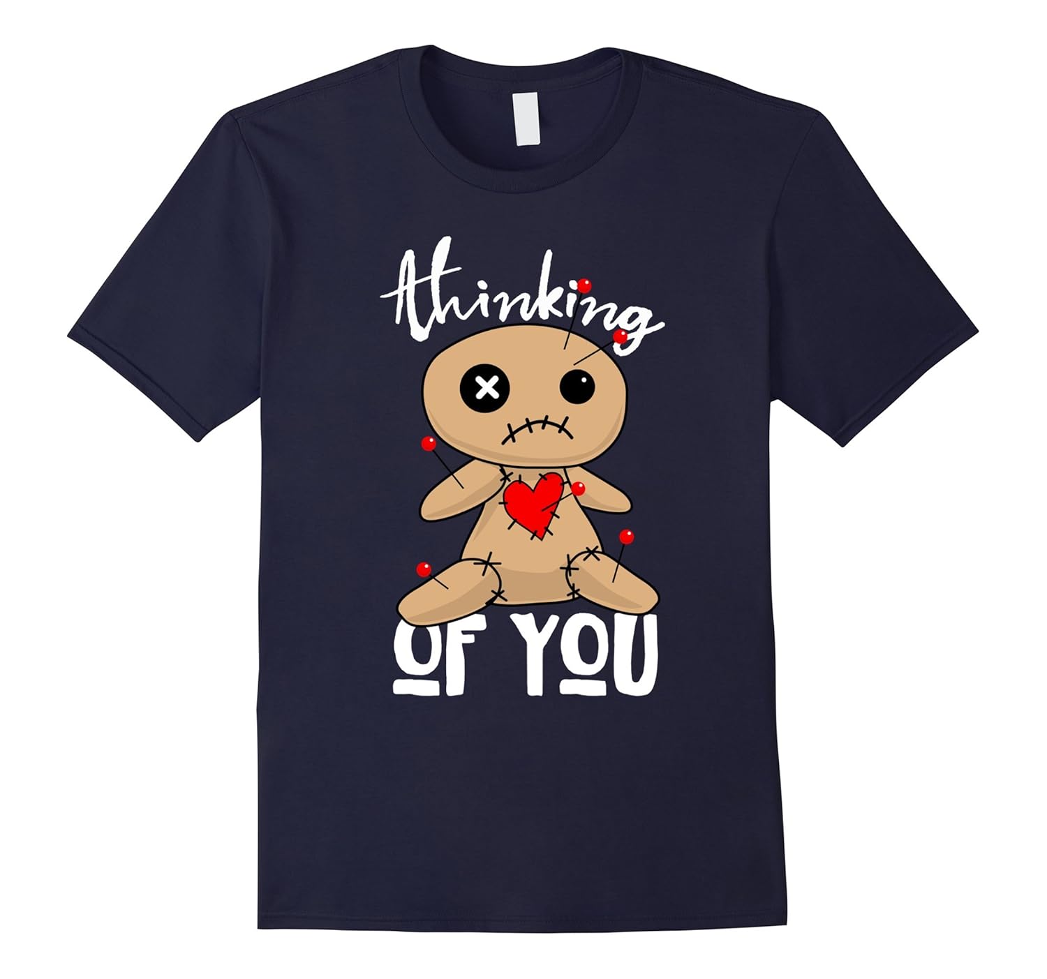 Funny Halloween Shirts Funny Voodoo Doll Shirts for Women-Rose