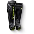 Storelli BodyShield Leg Guards, Premium Compression Shin Guard Sleeves for Soccer Players, UV-Resistant, Unisex, 1 Pair
