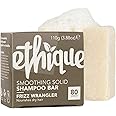 Ethique Frizz Wrangler - Smoothing Solid Shampoo Bar for Dry & Damaged Hair - Vegan, Eco-Friendly, Plastic-Free, Cruelty-Free, 3.88 oz(Pack of 1)