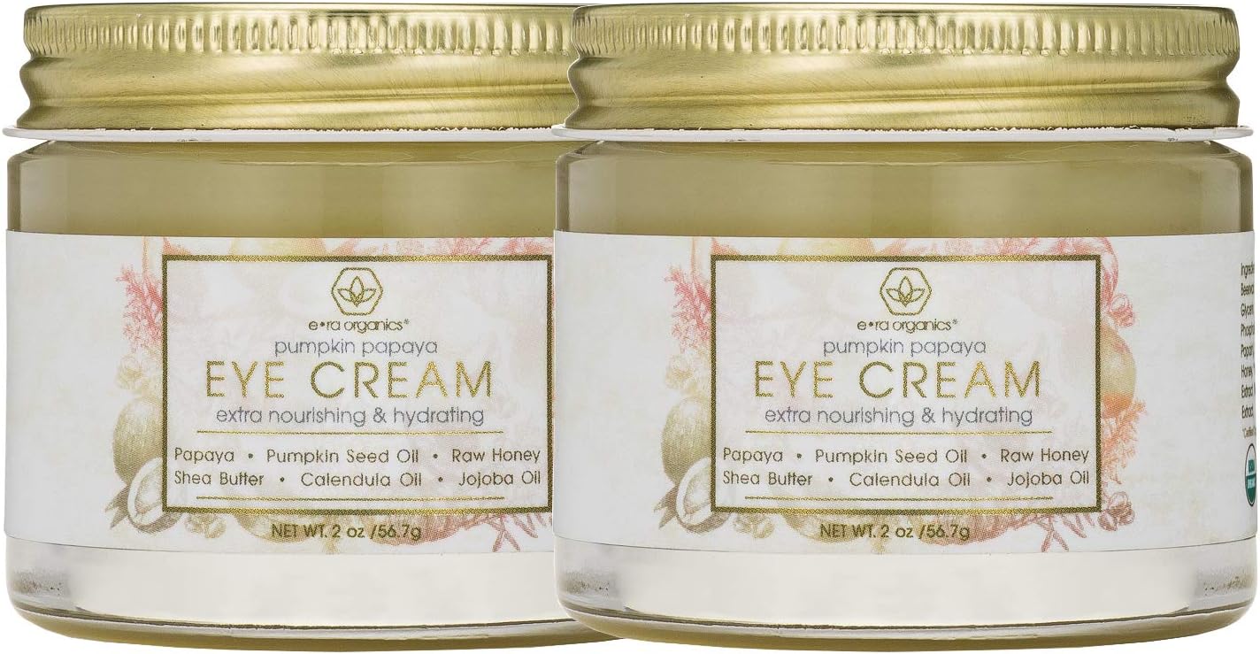 Eye Cream - Extra Nourishing & Moisturizing USDA Organic Anti Aging Eye Treatment 2oz Era-Organics