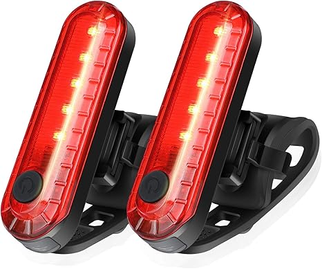 ascher rechargeable led bike lights