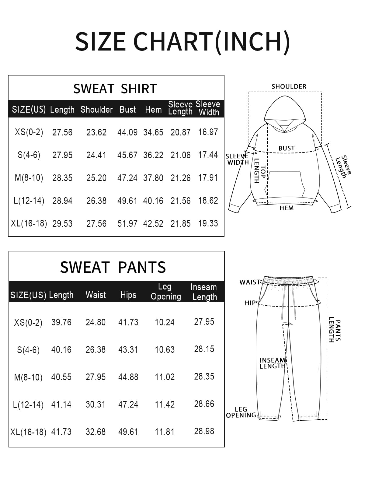 AUTOMET Sweatsuits Women 2 Piece Outfit Lounge Two Piece Sets Fall Fashion 2025 Tracksuits Oversized Sweatshirt and Sweatpants Casual Teen Girls Clothing Grey S - Image 7