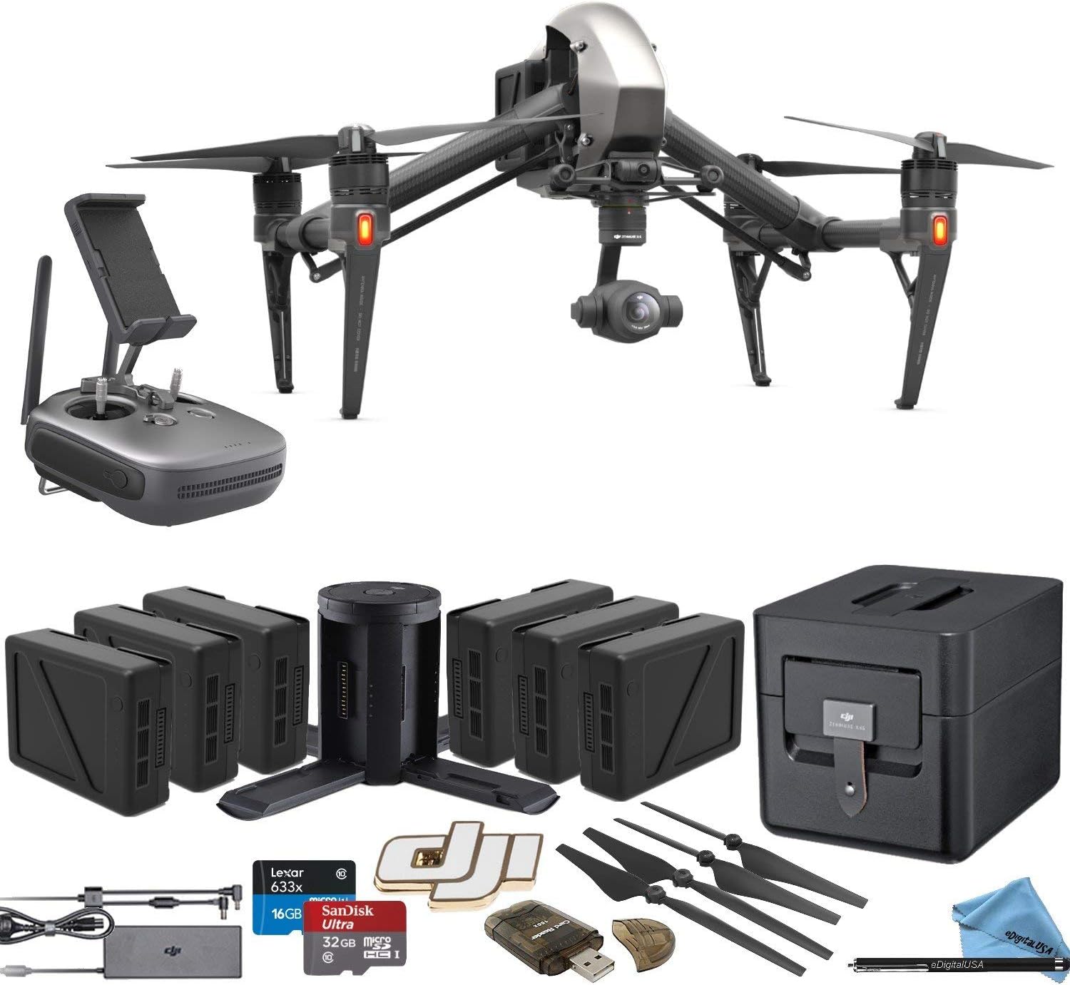 DJI INSPIRE 2 Standard Combo with eDigitalUSA KIt