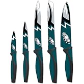 The Sports Vault NFL Philadelphia Eagles 5-Piece Kitchen Knife Set