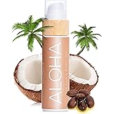 COCOSOLIS ALOHA Sun Tan & Body Oil XL | Organic Tanning Bed Lotion | Get Healthy Deep Chocolate Tan | Tanning Accelerator with 5 Precious Oils to Make Your Skin Glowing & Revitalized