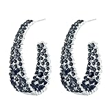 CEJUG Dangle Drop Earrings for Women Statement Hoop
