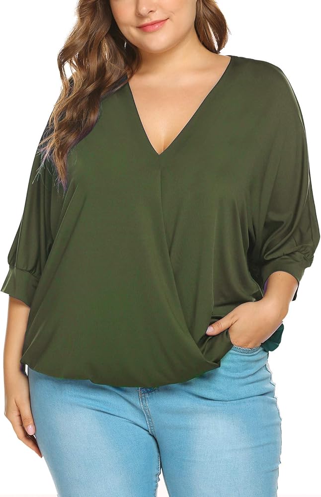 plus size casual tops