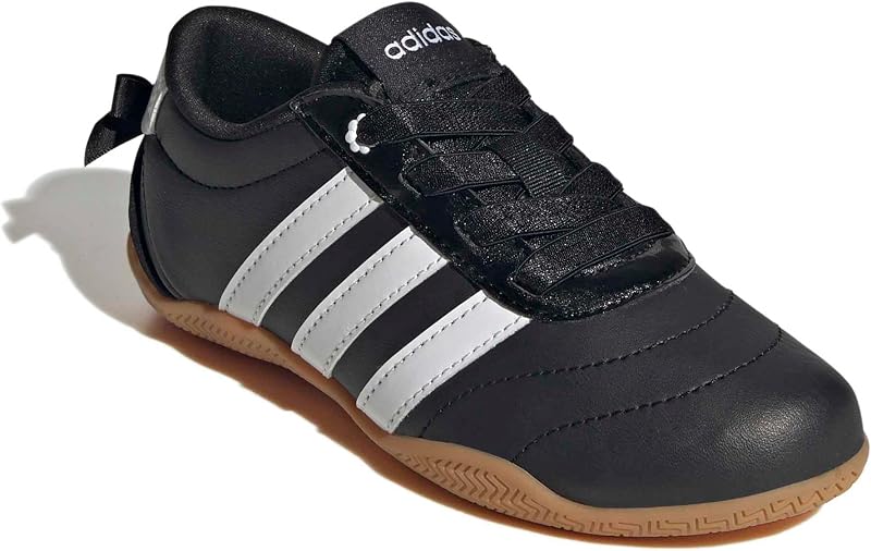 Sapatos infantis Unissex rapazes Grand Court Lo Girls, Core Preto/FTWR Branco/Hi-Res Amarelo, 32 EU — foto 3 de 7