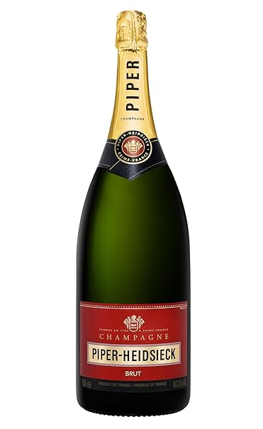 Piper-Heidsieck Brut Champagner 1,5 Liter Magnum Großflasche, 1er Pack (1 x 1.5 l)
