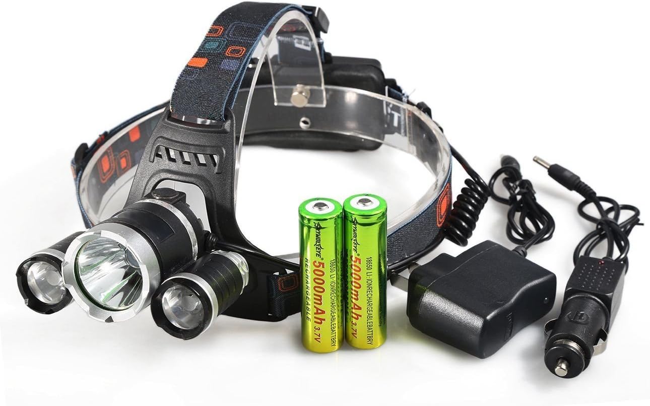 Gizmo Supply 8000 Lumen LED Headlamp Flashlight