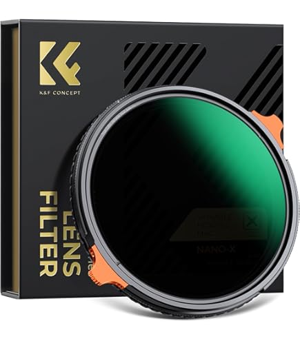 可変ND＋PLフィルターK&amp;F concept 82mm Amazon | K&F CONCEPT 82mm 可変NDフィルターND2-ND32+CPL