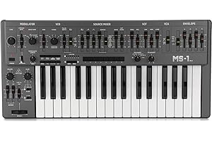 Behringer MS-1 MK II-RD 32-key Monophonic Analog Synthesizer - Gray