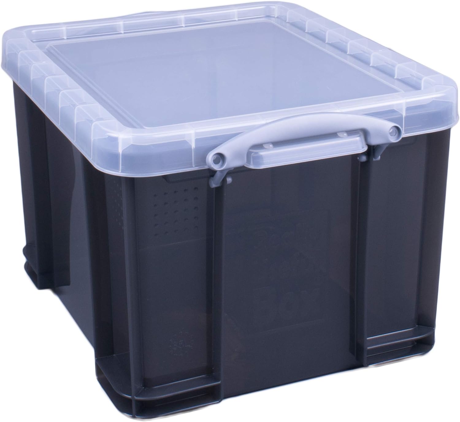 Really Useful 35TSMKCB 35 Litre Storage Box in Card Transparent Smoke Amazon.co.uk Office