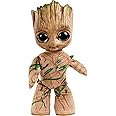 Mattel Marvel Plush, Groovin’ Groot Dancing & Talking Figure from the Disney+ Series I Am Groot, Soft Toy for Kids, Fans & Collectors