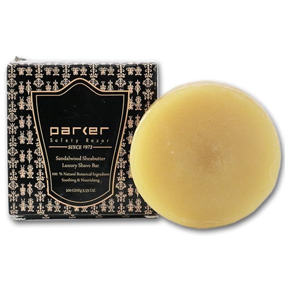 Parker Sandalwood & Sheabutter Shaving Soap Refill (100 g) Amazon.co