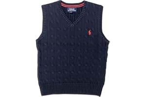 Polo Ralph Lauren boys Cable Knit Pullover Sweater Vest
