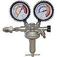 Mastercool 53001 Nitrogen Pressure Regulator | Professional-Grade | HVAC & Automotive Leak Testing | 1/4” SAE Flare Outlet | 10,000 PSI | Durable & Reliable