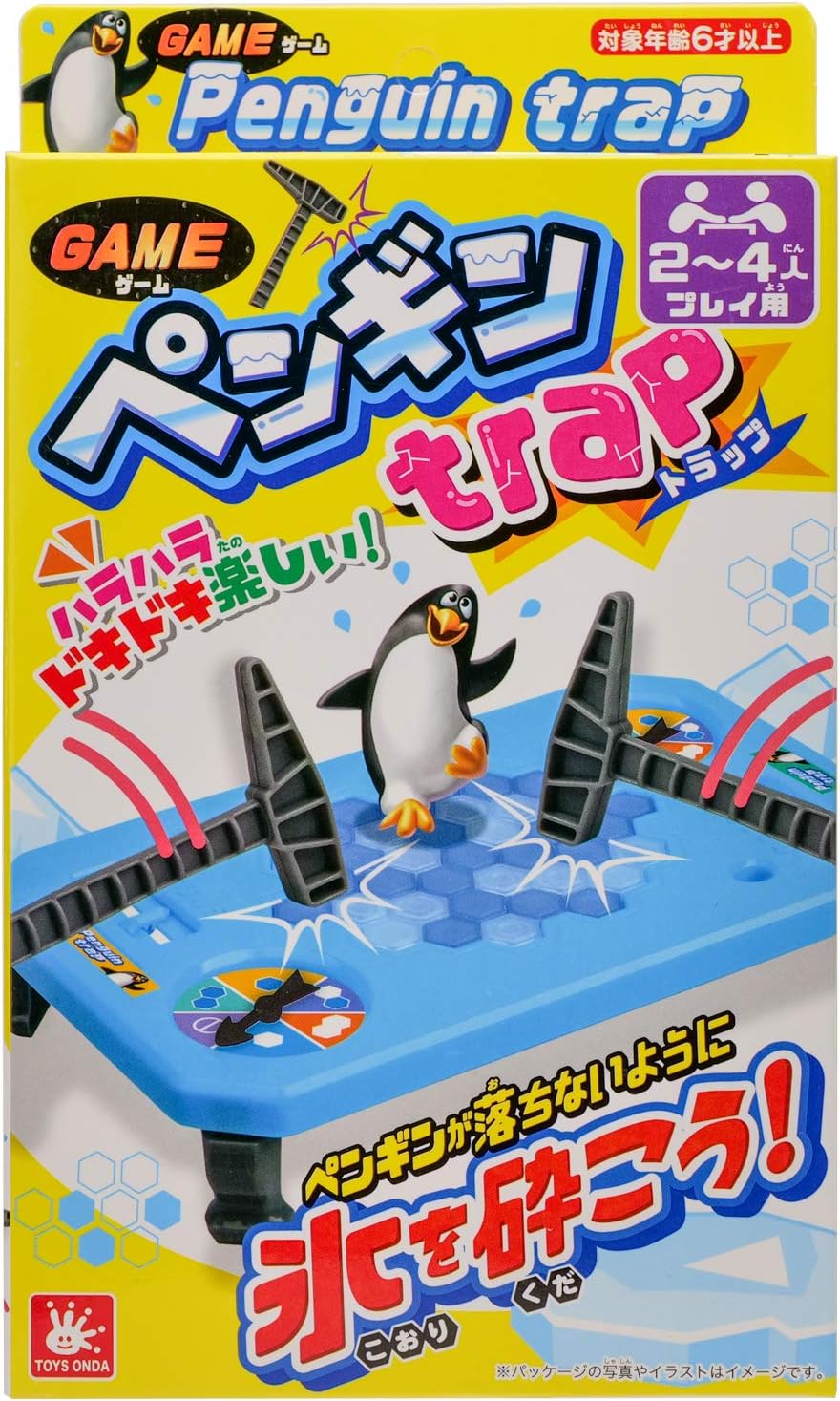 Amazon オンダ テーブルゲーム ペンギントラップ アクションゲーム おもちゃ Amazon オンダ テーブルゲーム ペンギントラップ アクションゲーム おもちゃ