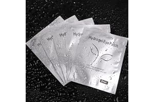 100 Pairs Set，Eye Gel Patches,Under Eye Pads Lint Free Lash Extension Eye Gel Patches for Eyelash Extension Eye Mask Beauty T
