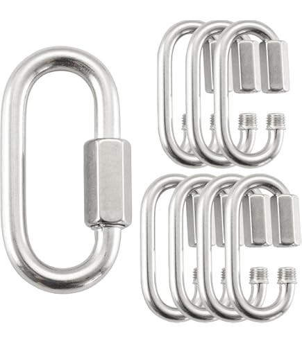 Quick Link Heavy Duty Carabiner Clips, Locking Chain UK | Ubuy Quick Link Heavy Duty Carabiner Clips, Locking Chain UK | Ubuy