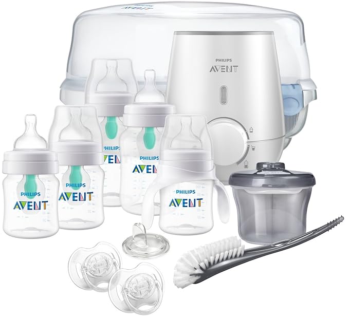 philips avent feeding bottle with spoon
