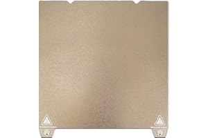 AOMUWKE 3D Printer PEI Spring Steel Build Plate for K1, 3D Printer Double Side Texture PEI Plate for Creality K1, Ender 5 S1, Ender 3 S1, Ender 3 V3 KE, Ender 3 V2