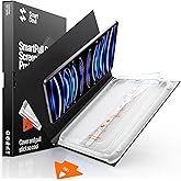 SMARTDEVIL 2 Pack Screen Protector for iPad Air 5th/4th (2022/2020),iPad Pro 11 Inch (2022/2021/2020/2018) with Easy-Install Tray[Military Grade Shatterproof]9H+ Hardness Tempered Glass, HD Clarity, Dust & Bubble Free