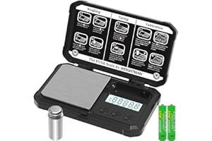 WEIGHTMAN Gram Scale, 200/0.01g Gold Scale, Scales Digital Weight Grams with 50G Calibration Weight, Digital Pocket Scale Gra