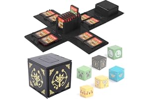 Games Storage Case for Nintendo Switch - Switch Game Card Holder Game Storage Cube Game Card Organizer for Nintendo Switch wi