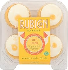 RUBICON BAKERY Triple Lemon Cupcakes 4ct, 9 OZ
