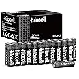 hilocell AA Batteries 24 Pack, Double A Alkaline Battery, Heavy Duty Max Power Ultra Long-Lasting Durable 10-Year Shelf Life 1.5v Batteries for PC Mouse - 24 Count