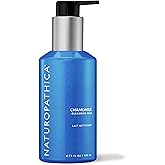 Naturopathica Chamomile Cleansing Milk, Gentle Facial Cleanser for Dry and Sensitive Skin, Antioxidant Rich Face Wash for Men & Women, 5 fl oz
