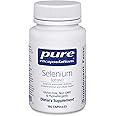 Pure Encapsulations Selenium (Citrate) - for Immune System Support & Cellular Health - Antioxidant Supplement - Supports Blood Flow* - Gluten Free & Vegan - 180 Capsules