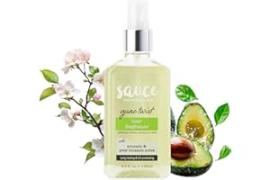 SAUCE BEAUTY Guac Twist Hair Fragrance, 5.2 Oz, Long-Lasting with Avocado Oil and Pear Blossom Notes, UV Protection, Lightweight, Suitable for Everyday Use