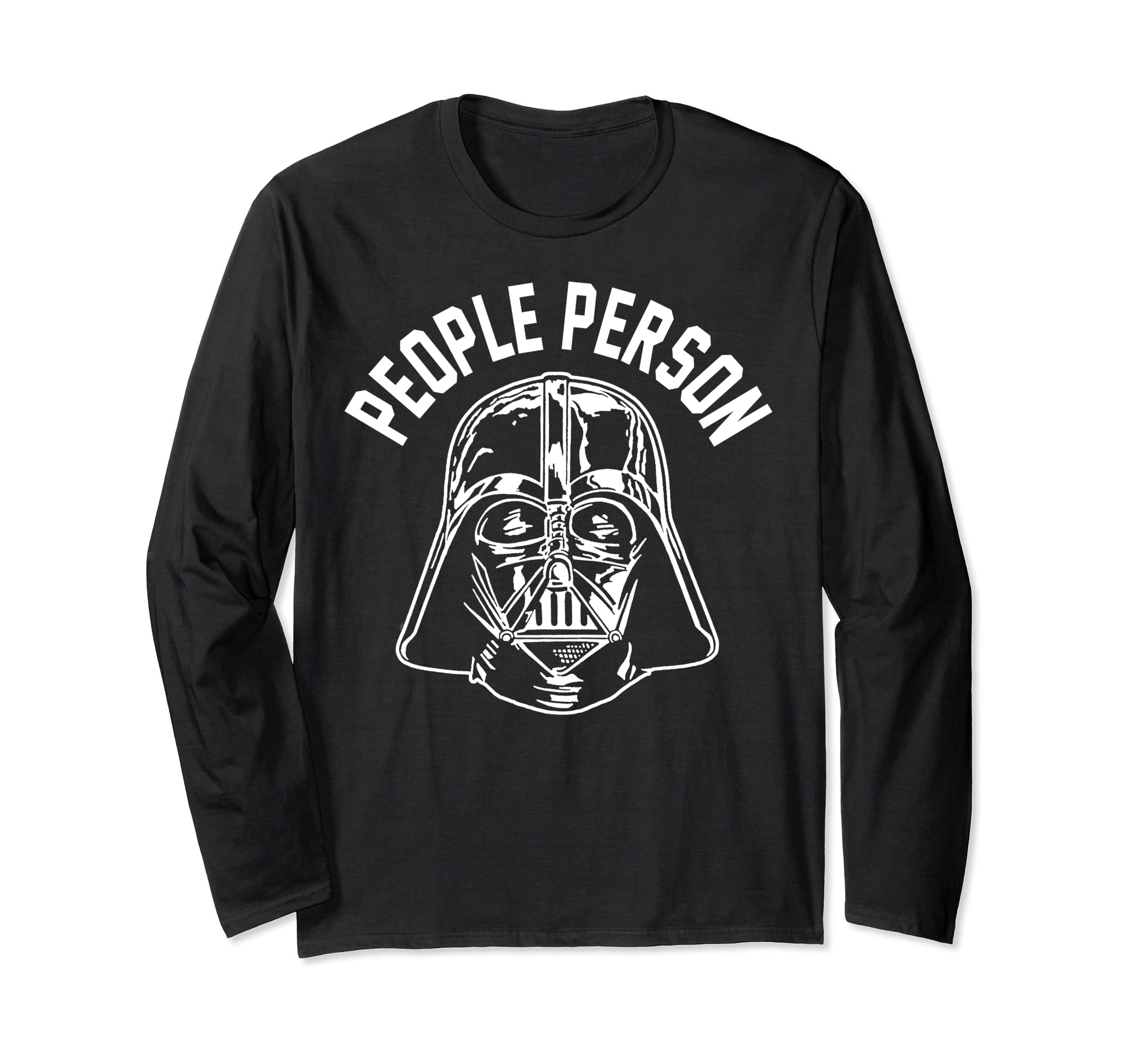 Star Wars Darth Vader PEOPLE PERSON Big Face Long Sleeve T-Shirt