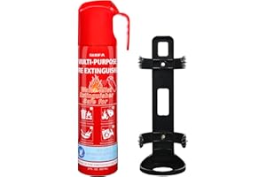 ZIQIANHARD Fire Extinguisher for Home, 1 Pack Vehicle Fire Extinguisher with Mount, Portable Fire Extinguisher Effective on A, B, C, K Fires, Water-Based Extinguisher for Car Boat House Office Kitchen Garage