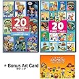 PBS Kids: 40 Complete Episodes DVD Collection (Wild Kratts / Arthur / Wordgirl / Super Why! / Daniel Tiger's Neighborhood / WordWorld / Peg & Cat / Caillou + More!) + Bonus Glossy Art Print