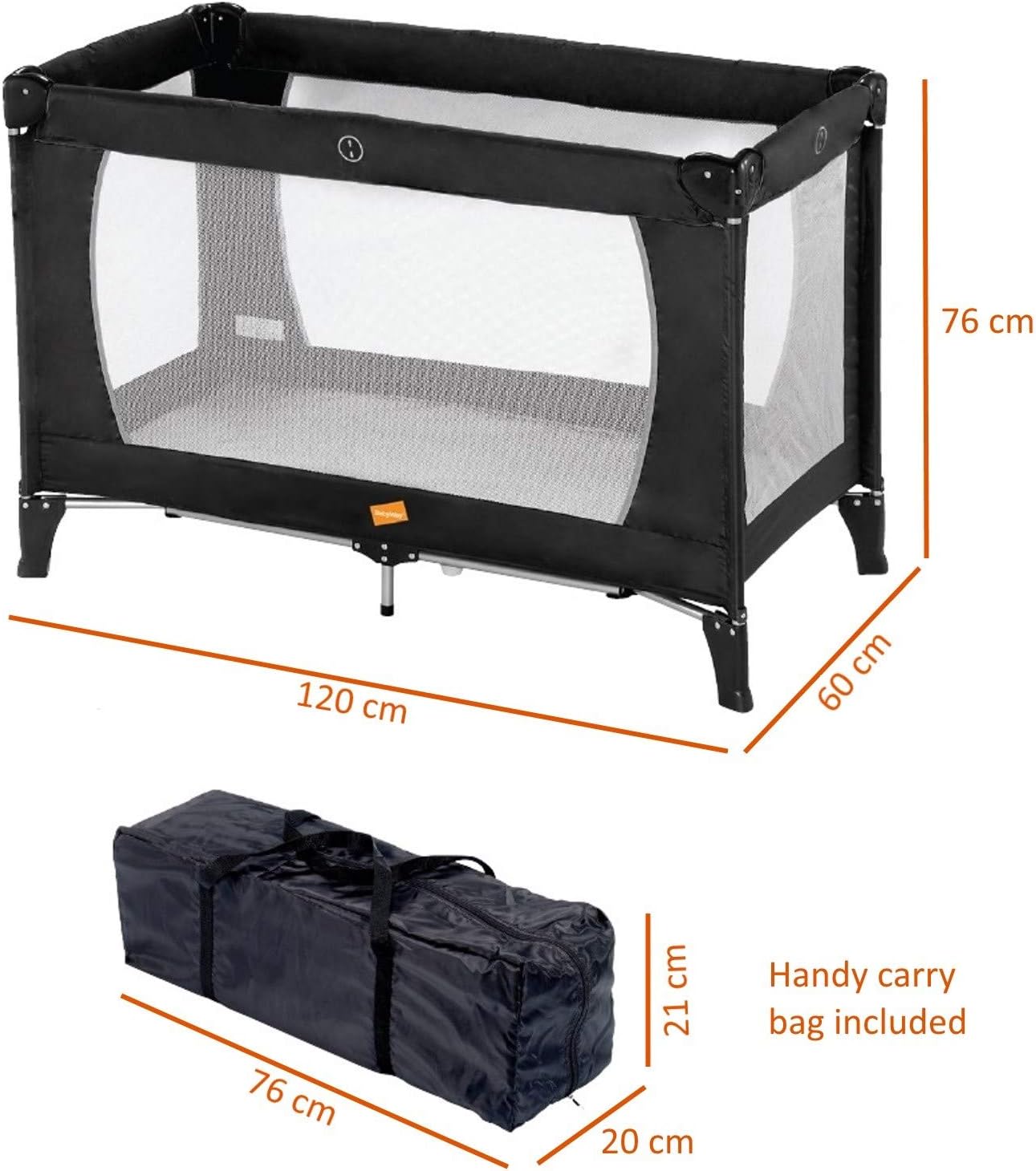 babyway travel cot