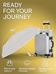 REPEL Windproof Travel Umbrella - Compact