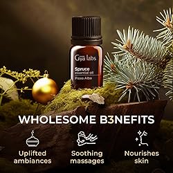 Gya Labs Spruce Essential Oil - 0.34 Fl Oz - for