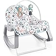 Fisher-Price Infant-to-Toddler Rocker - Pacific Pebble, Portable Baby Seat, Multi
