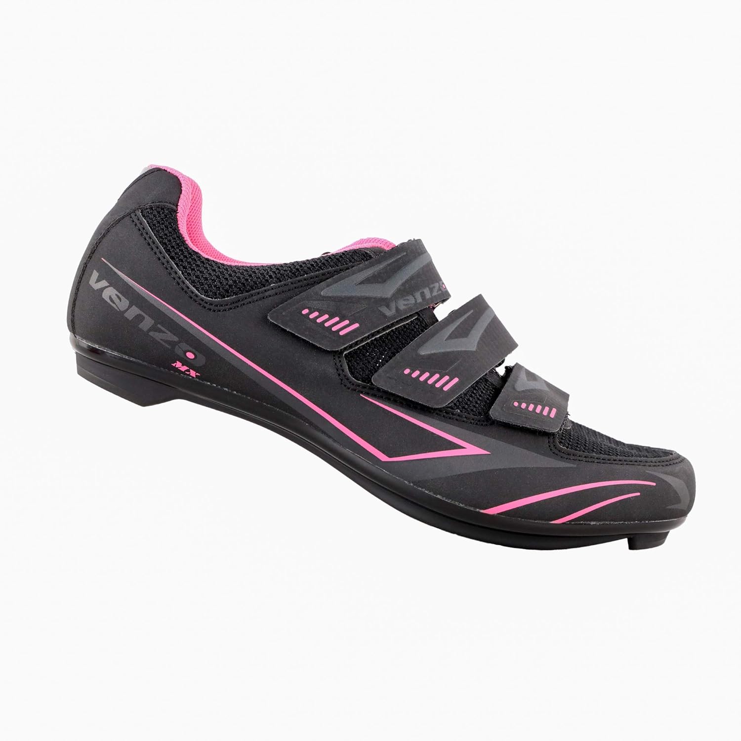 Venzo Bike Bicycle Women's Ladies Cycling Riding Shoes - Compatible with Peloton Shimano SPD & Look ARC Delta - Perfect for Indoor Spin Road Racing Indoor Exercise Bikes - with Delta Cleats: Sports & Outdoors