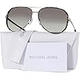 Michael Kors MK5004 CHELSEA Aviator Sunglasses For Women + BUNDLE with Designer iWear Eyewear Care Kit