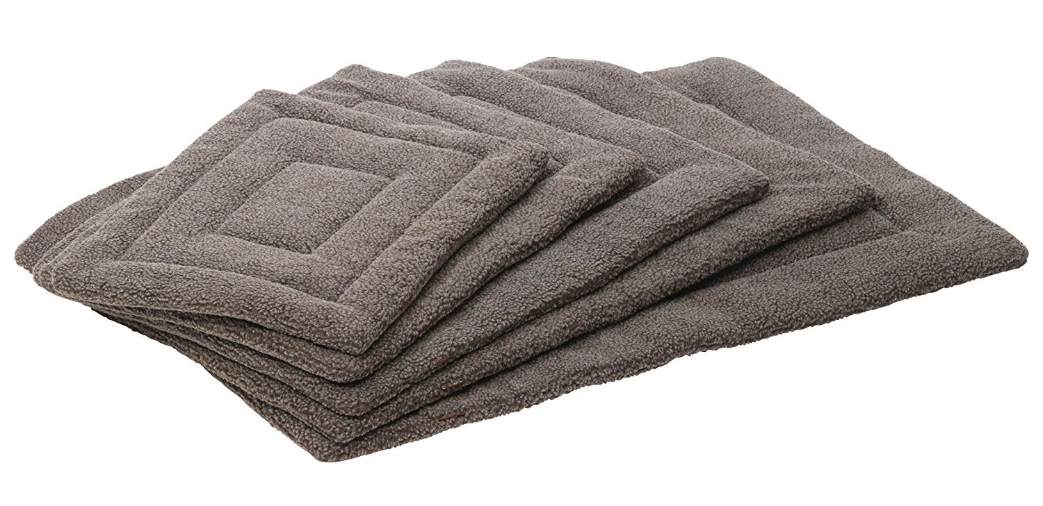 House of Paws Berber Fleece Dog Mat/Cage Mat, Small, 24x18-inch