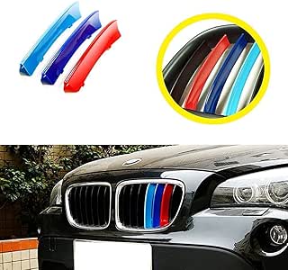 Amazon Com Lanyun M Color X1 E84 Series Grille Insert Trims Stripes Decorate For 2009 2015 Bmw X1 E84 Grill Stripes 09 15 E84 X1 7 Beam Grile Insert Automotive