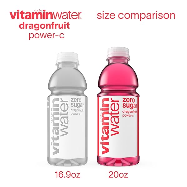 VITAMINWATER ZERO POWER-C, 20 FL OZ