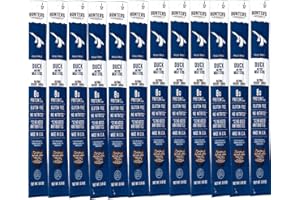PEN KIT MALL 12 Count - Hunter's Reserve - PKM - Exotic Meat Trail Sticks - 6 Count - Adventure You Can Taste - Wild Game Exotic Jerky Meat Sticks (Duck)
