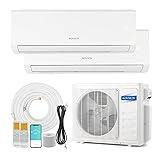ROVSUN 2 Zone 12000 + 12000 BTU WIFI Mini Split