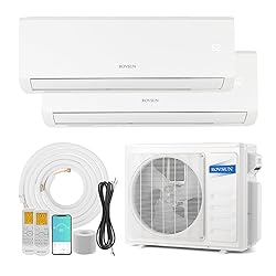 ROVSUN 2 Zone 12000 + 12000 BTU WIFI Mini Split