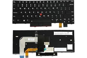 Gintai Backlit Keyboard US Clavier rétroéclairé for Lenovo IBM ThinkPad T470 20HD 20HE 20JM 20JN，T480 20L5 20L6，A475 20KL 20K